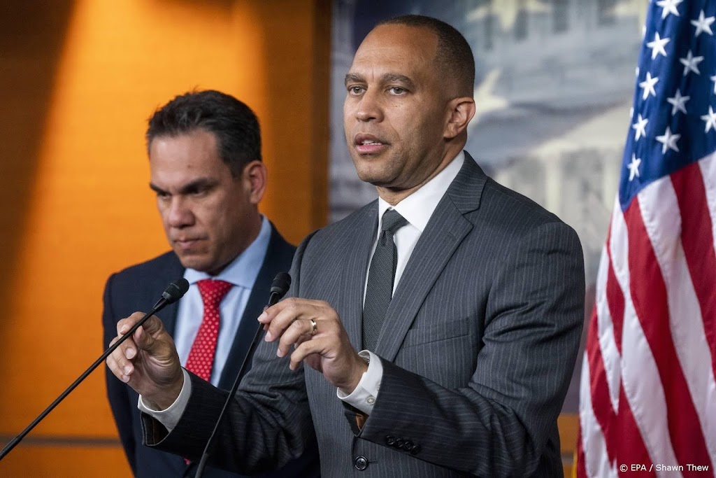 Hakeem Jeffries verkozen tot Democratische leider in Huis VS