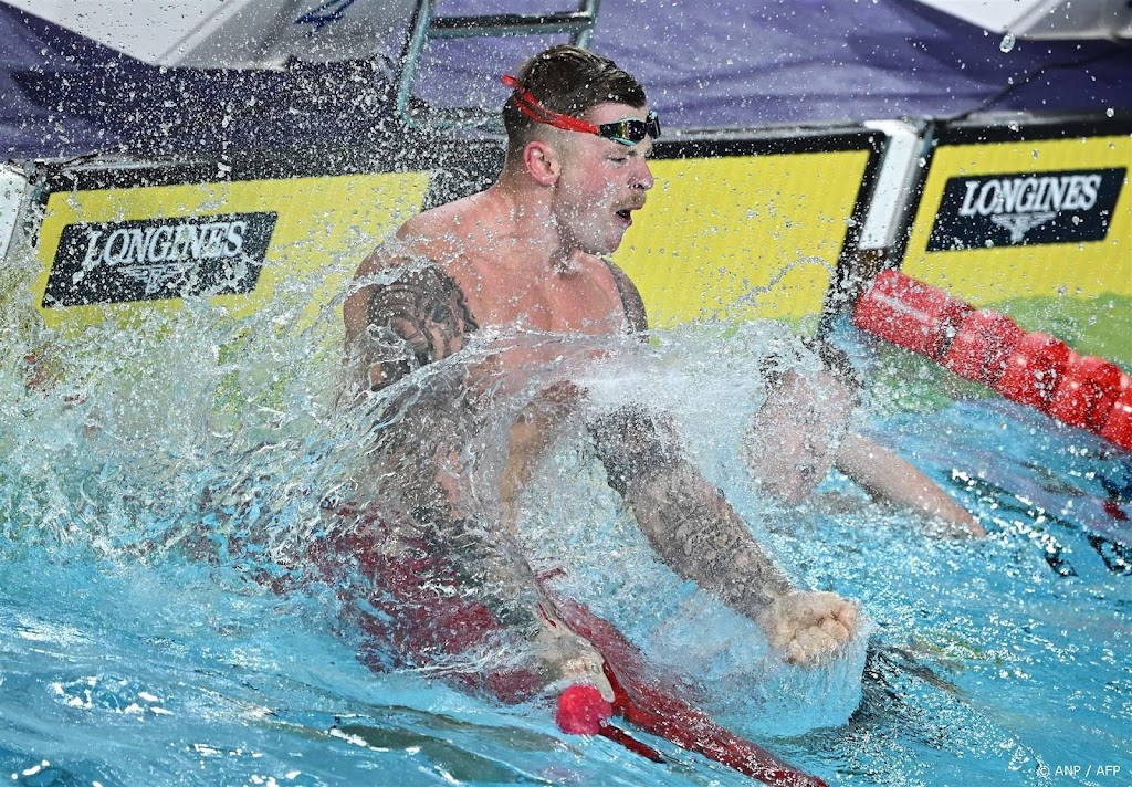 Zieke zwemmer Peaty niet in actie in Rotterdam