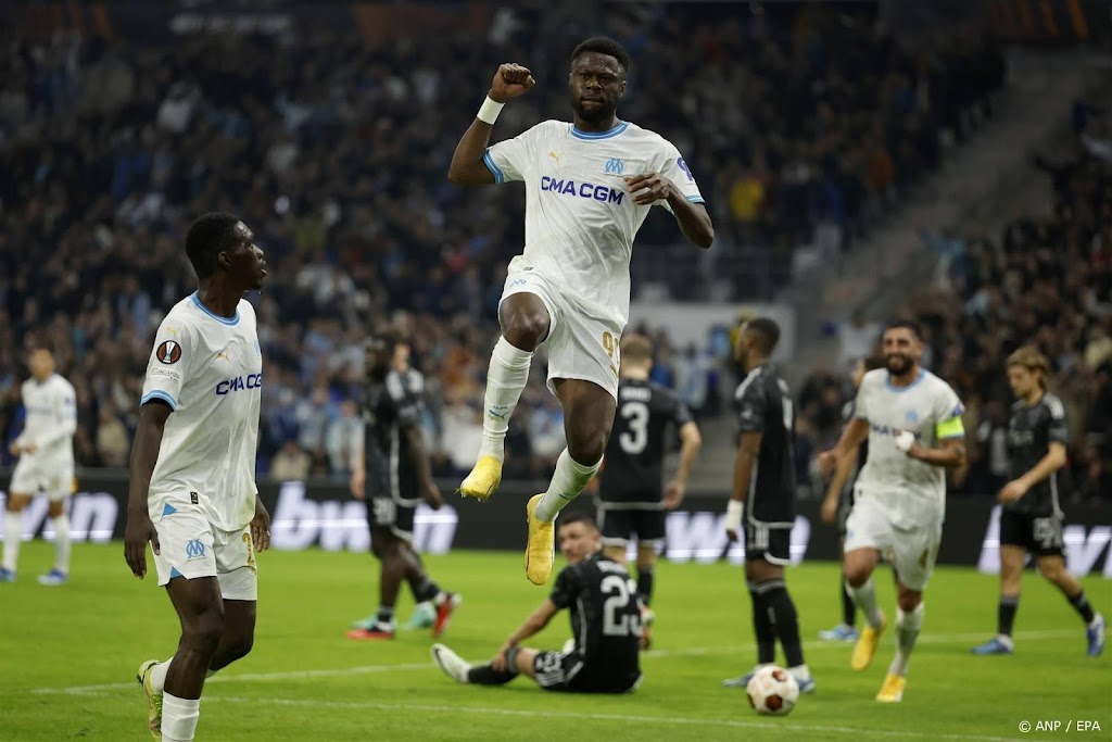 Ajax na nederlaag bij Marseille uitgeschakeld in Europa League