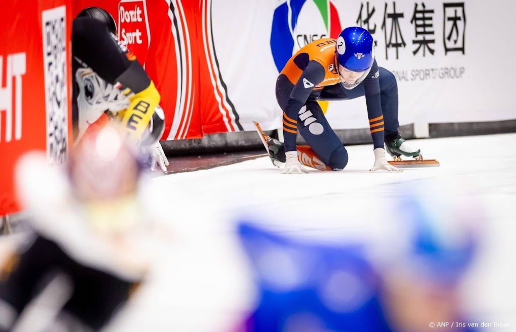 Shorttrackster Velzeboer mist na val medaille op 1500 meter 