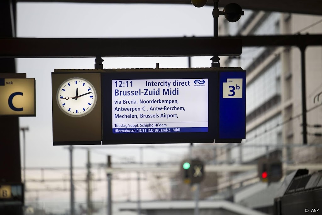 Ruim 20.000 Nederlanders namen afgelopen week trein naar België