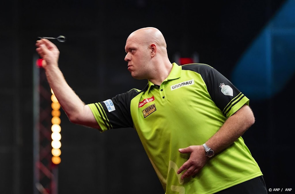 Van Barneveld verliest van Littler en loopt kwartfinale mis