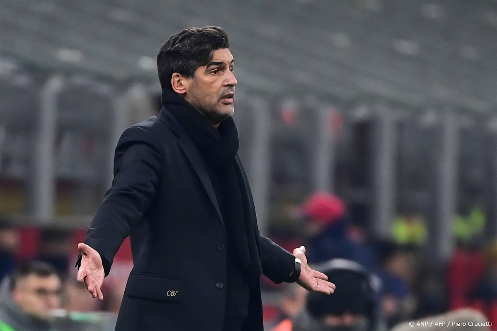 AC Milan bevestigt ontslag van trainer Fonseca