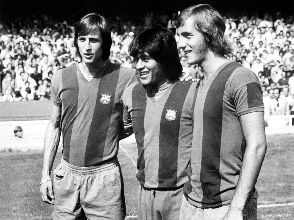 FC Barcelona rouwt om overlijden van oud-ploeggenoot van Cruijff