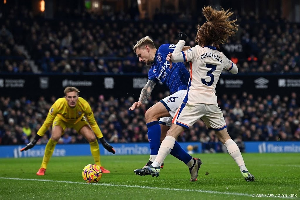Chelsea verliest bij Ipswich Town voor de tweede keer op rij 