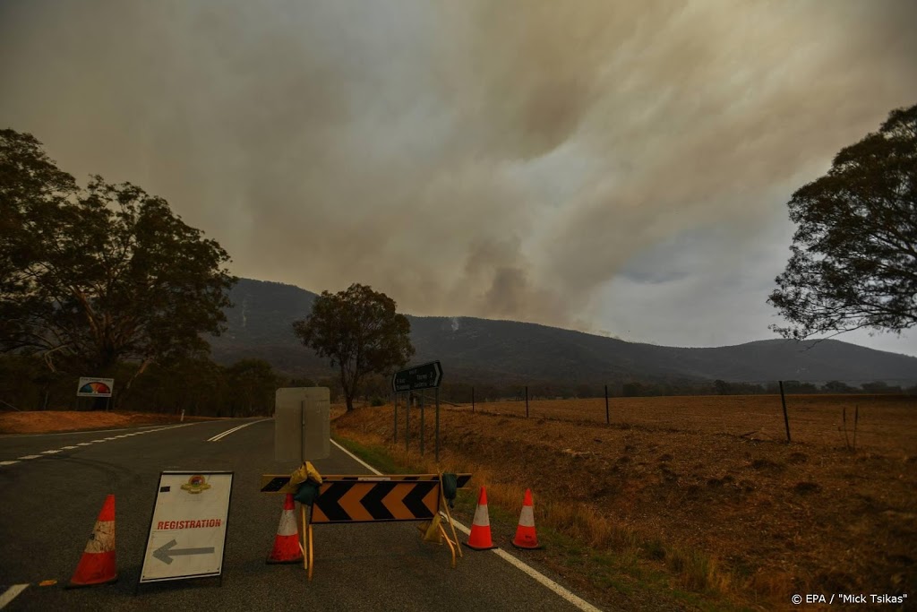 Bosbranden bedreigen Australische hoofdstad