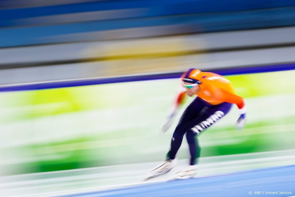 Schaatser Roest blijft ongenaakbaar op 5000 meter, Kramer vierde