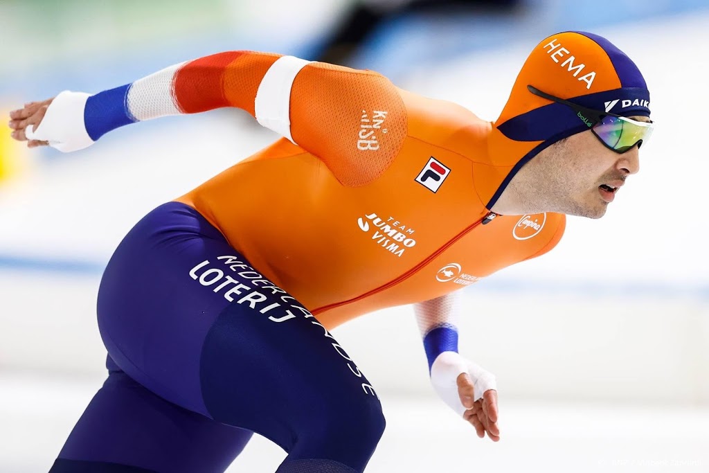 Schaatser Verbij klopt Krol op 1000 meter en wint wereldbeker