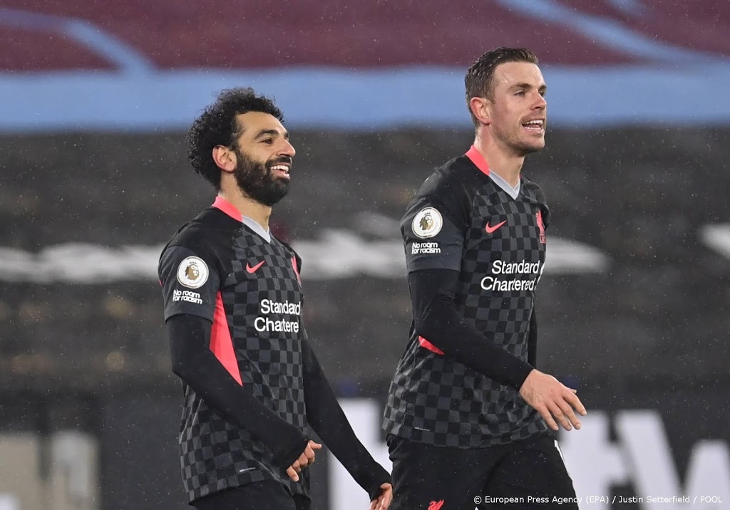 Salah leidt Liverpool langs West Ham United