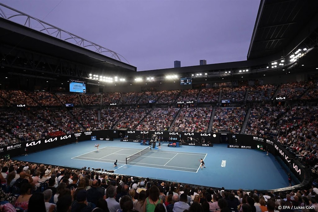Australian Open vestigt bezoekersrecord grand slams 