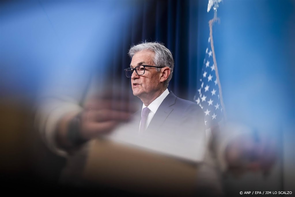 Wall Street eindigt flink lager na rentehints Fed-baas Powell