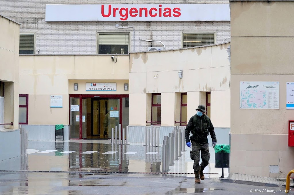 Hoogste sterftecijfer in 24 uur in Spanje door coronavirus