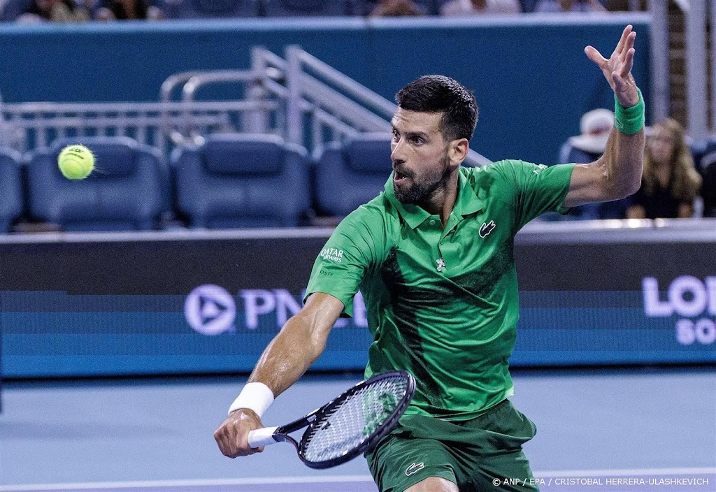 Geen jubileum voor Djokovic na verlies tegen Mensik in Miami
