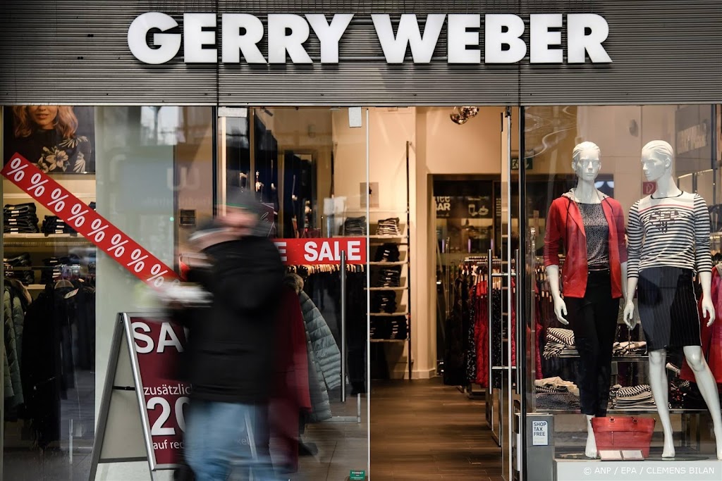 Kledingwinkelketen Gerry Weber vraagt uitstel van betaling aan