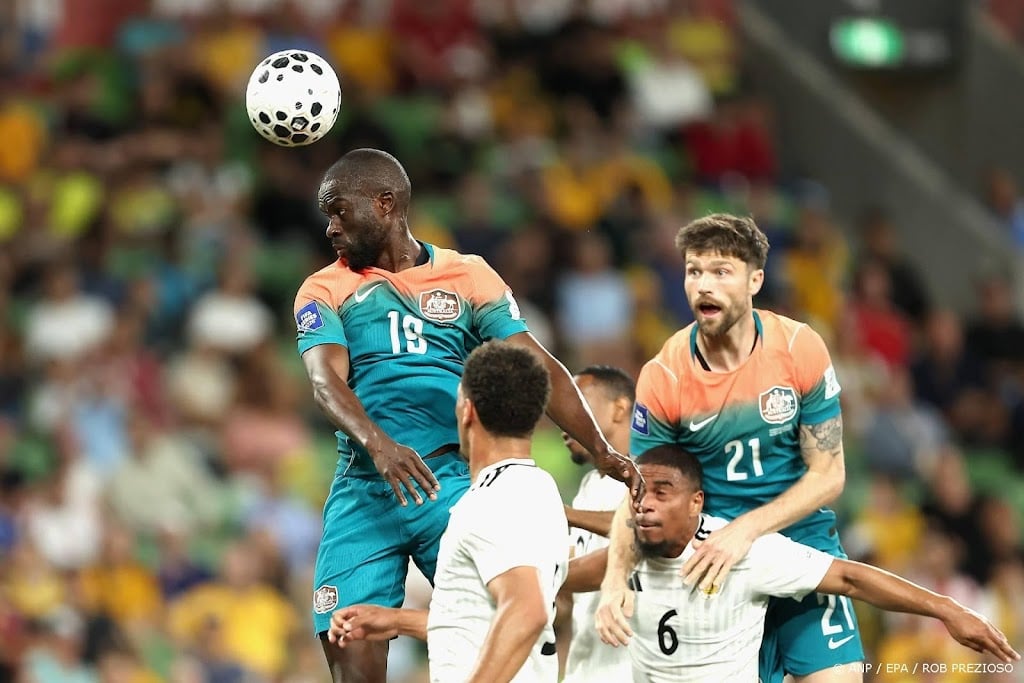 Voetballers Curaçao verliezen oefenduel van Australië met 5-1