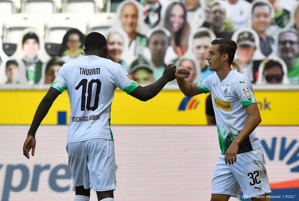 Neuhaus maakt jubileumtreffer Borussia Mönchangladbach