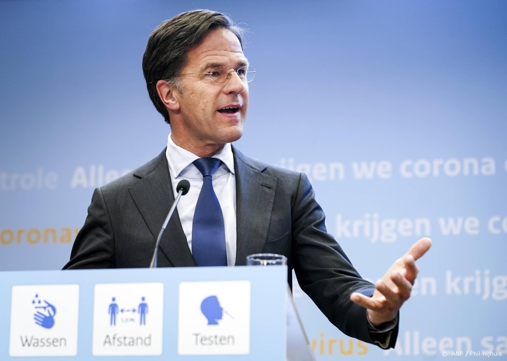 Premier Rutte is ingeënt tegen het coronavirus