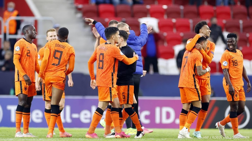 Jong Oranje in halve finale EK voetbal tegen Jong Duitsland