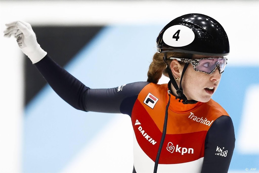 Postuum gouden speld voor overleden shorttrackster Van Ruijven