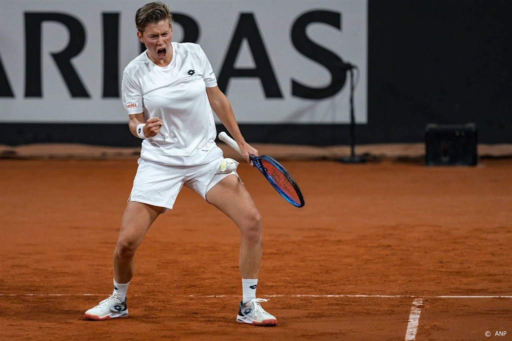 Overtuigende start tennisster Schuurs in dubbelspel Roland Garros