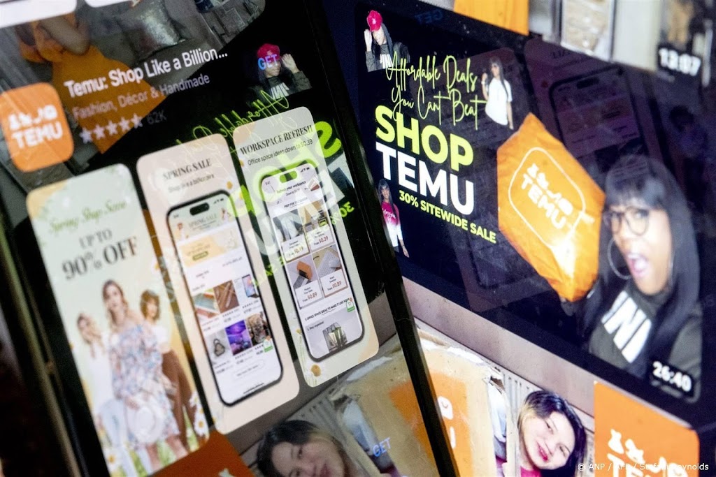 AFP: Chinese website Temu gaat ook onder strenge EU-regels vallen