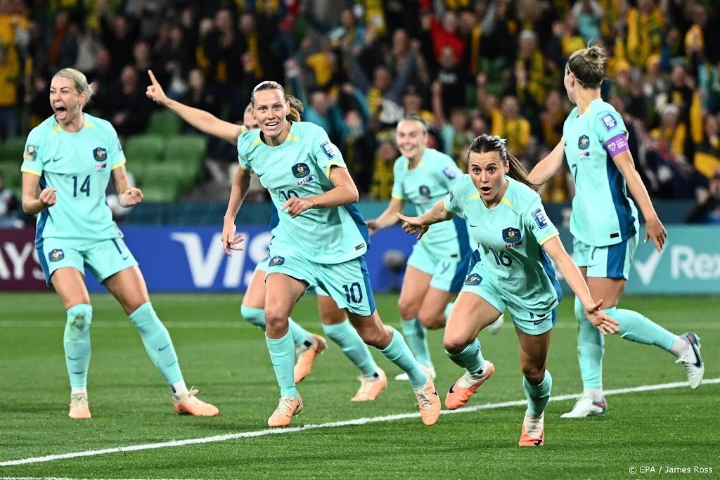 Voetbalsters Australië schakelen olympisch kampioen Canada uit 