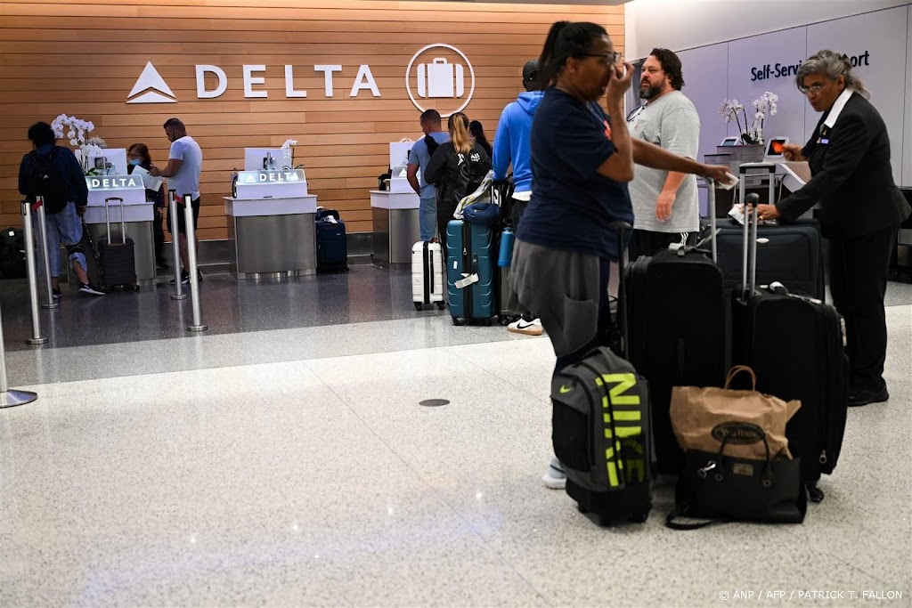 Grote computerstoring kost Delta Air Lines half miljard dollar 