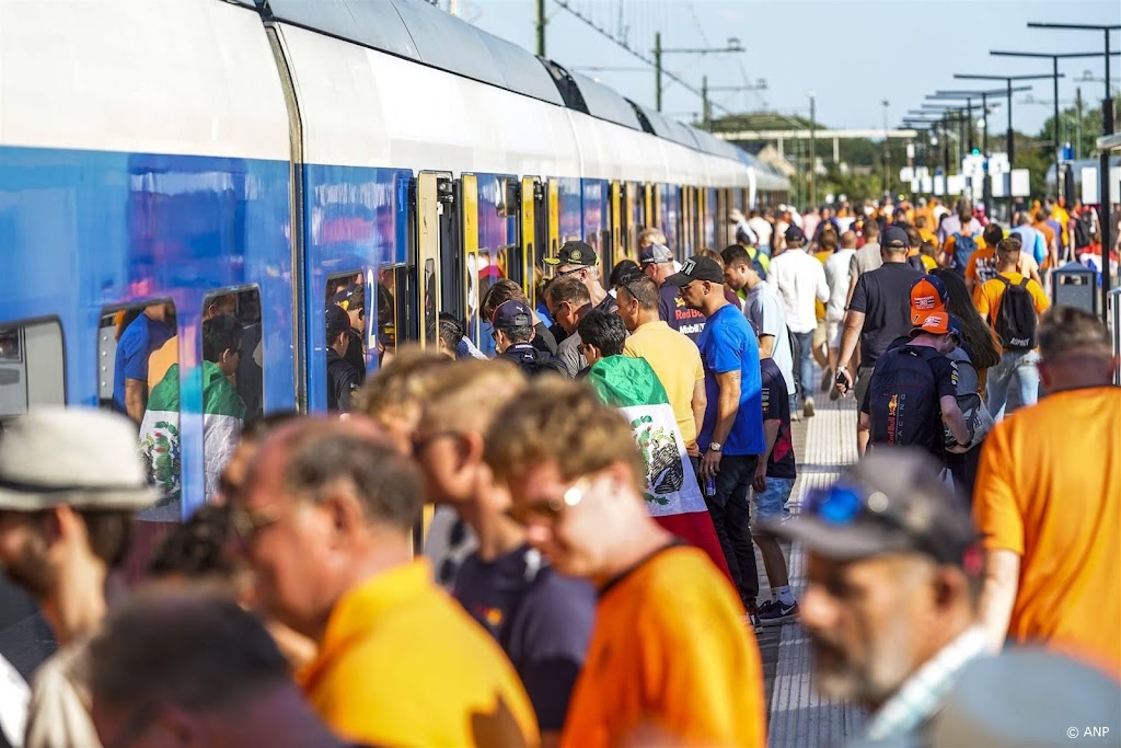 In F1-weekend iedere vijf minuten een trein naar Zandvoort