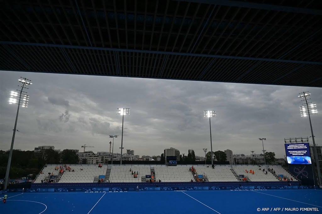 Duel hockeysters met China zonder publiek om noodweer