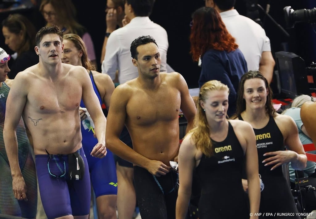 Zwemster Steenbergen naar halve finales op 100 meter vrije slag