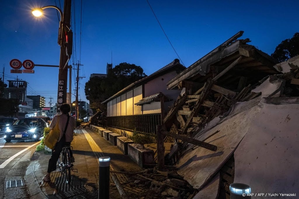 Dodental aardbeving Japan is opgelopen tot 34
