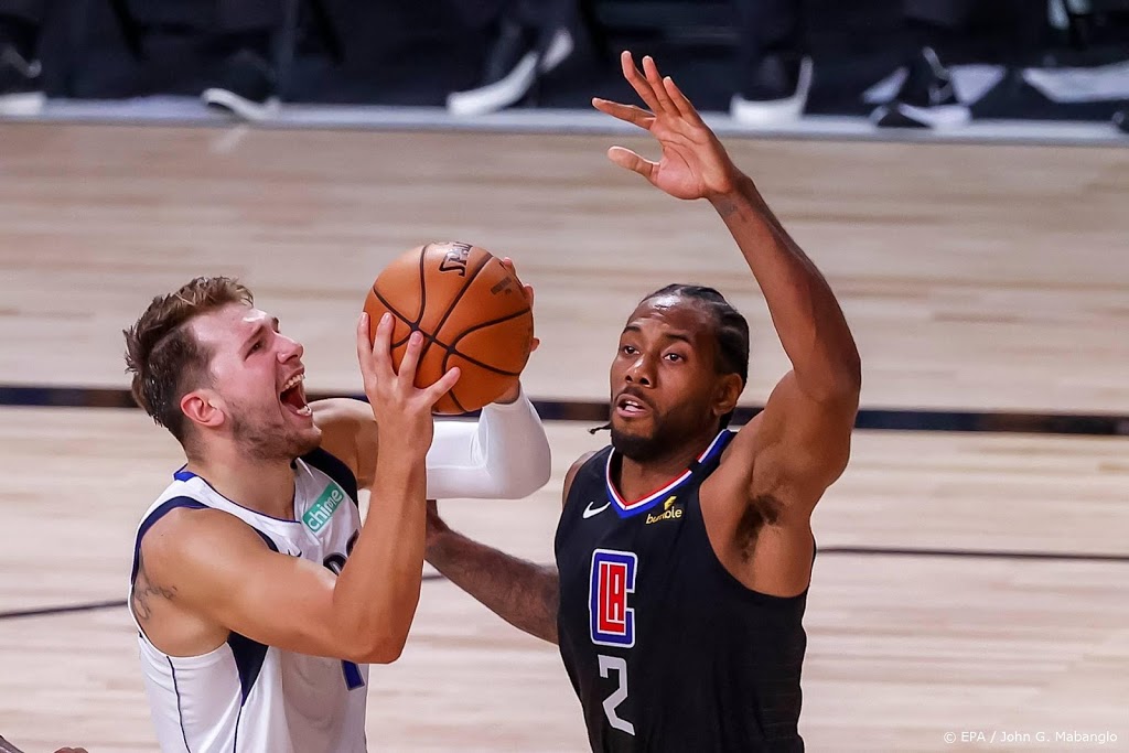 Basketballers LA Clippers verder in play-offs NBA