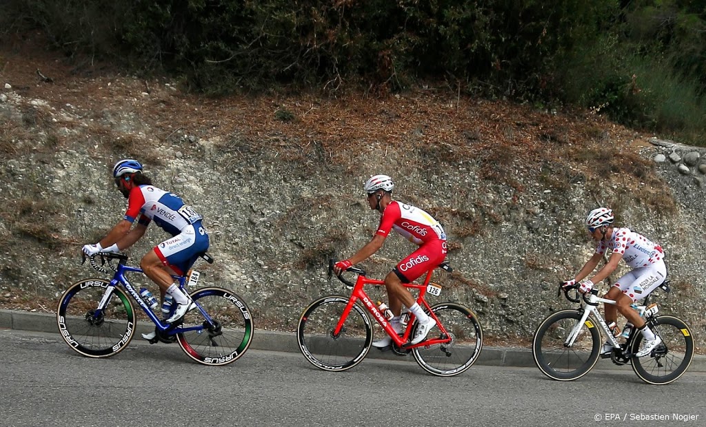 Wielrenner Perez van Cofidis geeft op na valpartij