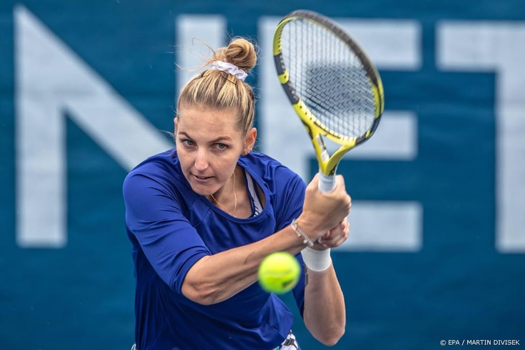 Tennisster Pliskova eenvoudig door eerste ronde US Open