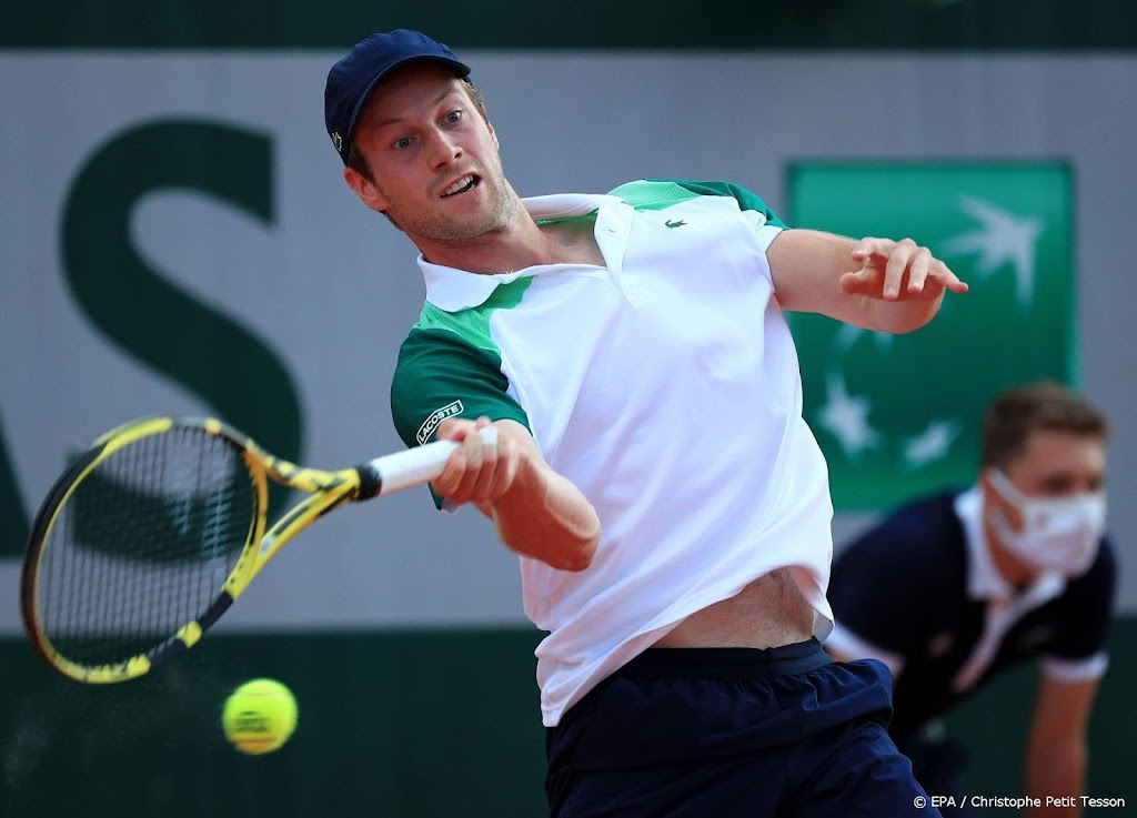 Tennisser Van de Zandschulp naar tweede ronde US Open
