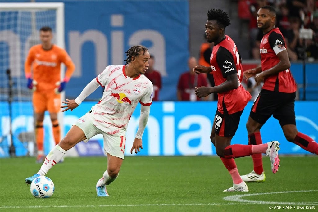 RB Leipzig beëindigt ongeslagen reeks Leverkusen in Bundesliga  