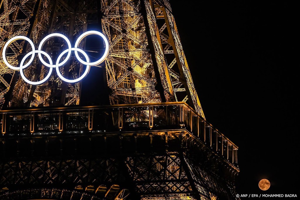 Olympische ringen blijven permanent op Eiffeltoren 