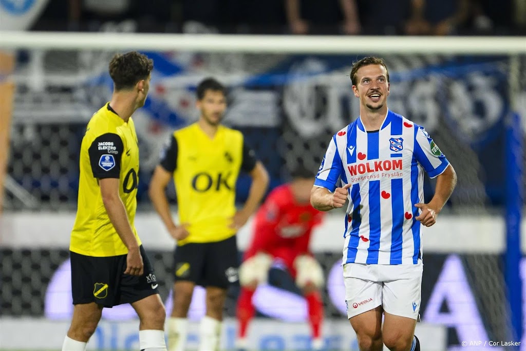 Heerenveen overrompelt NAC Breda na rust