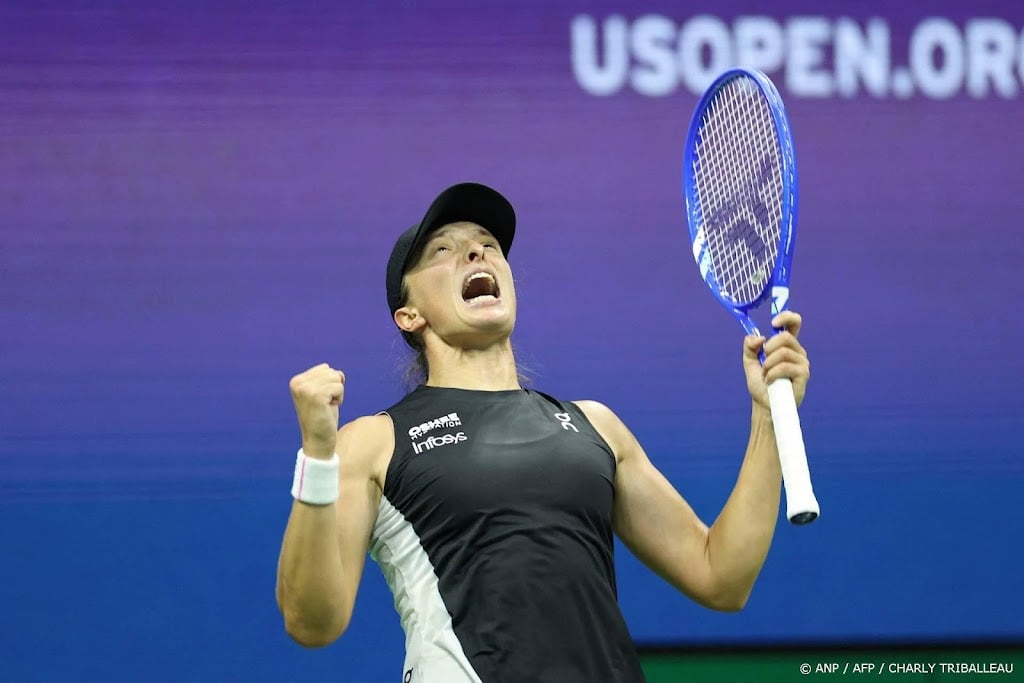 Tennisster Swiatek knokt zich naar achtste finales US Open