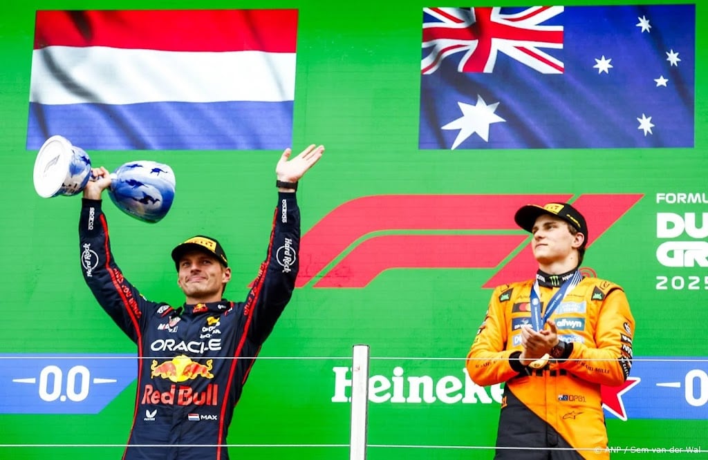 Verstappen zeer tevreden met tweede plaats in Zandvoort