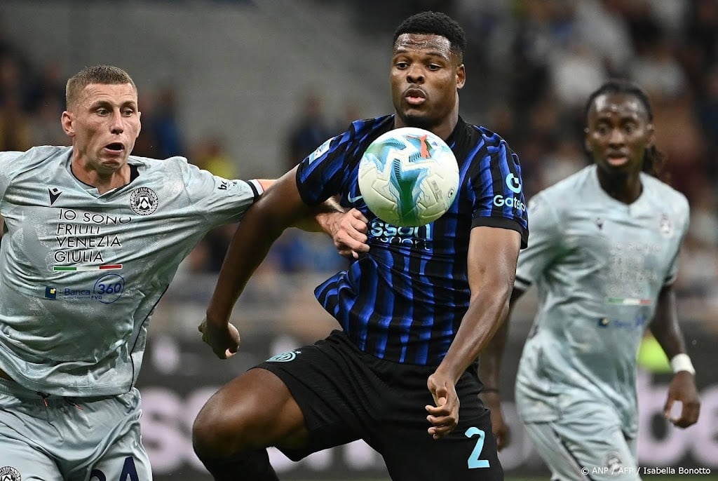 Internazionale verliest van Udinese ondanks treffer Dumfries