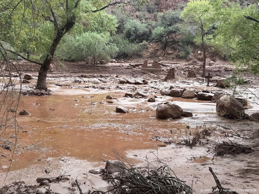 Zeker één persoon overleden door overstromingen Grand Canyon
