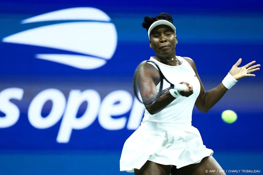 Venus Williams in eerste ronde US Open uitgeschakeld door Kenin