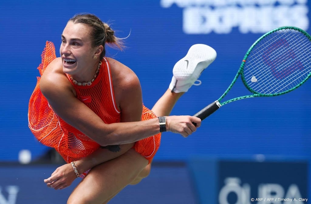 Tennisster Sabalenka begint goed aan jacht op derde titel US Open