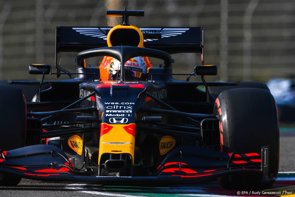 Verstappen derde in kwalificatie Imola