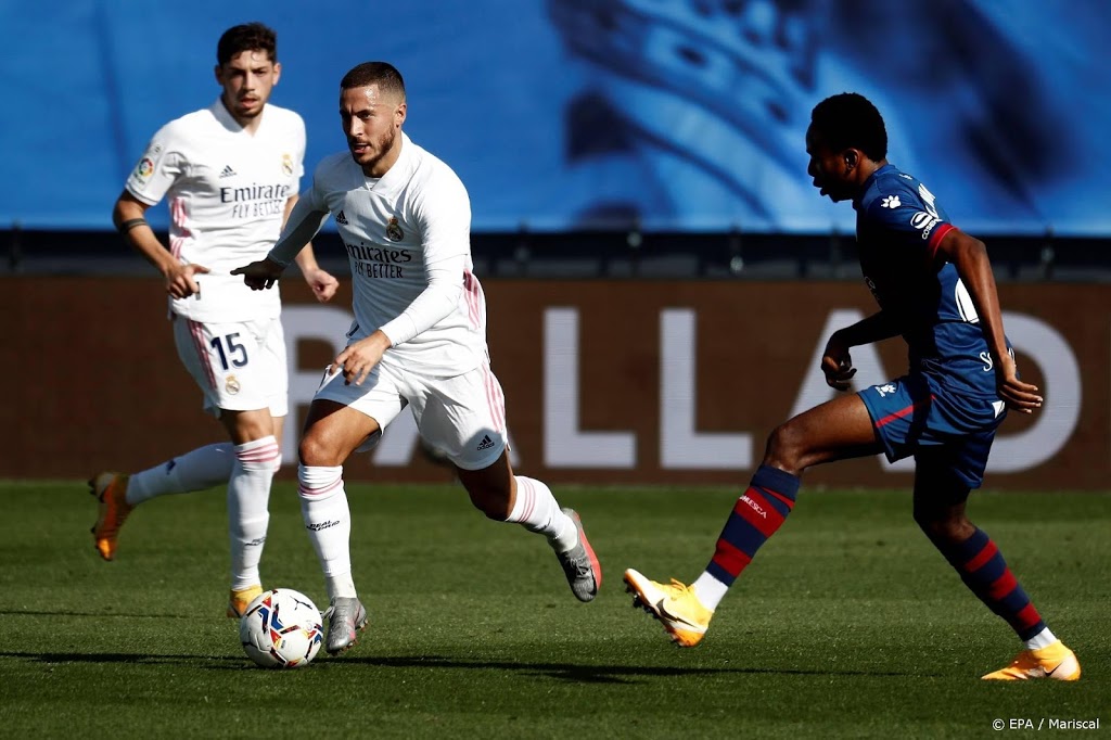 Hazard leidt Real Madrid naar zege op Huesca