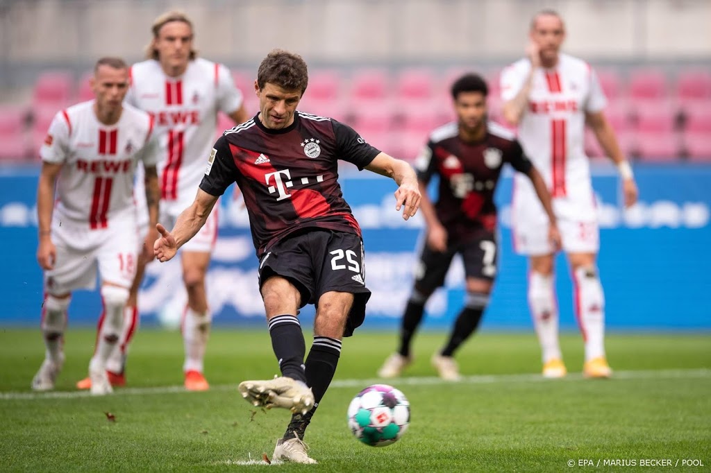 Bayern wint zonder Lewandowski in Keulen