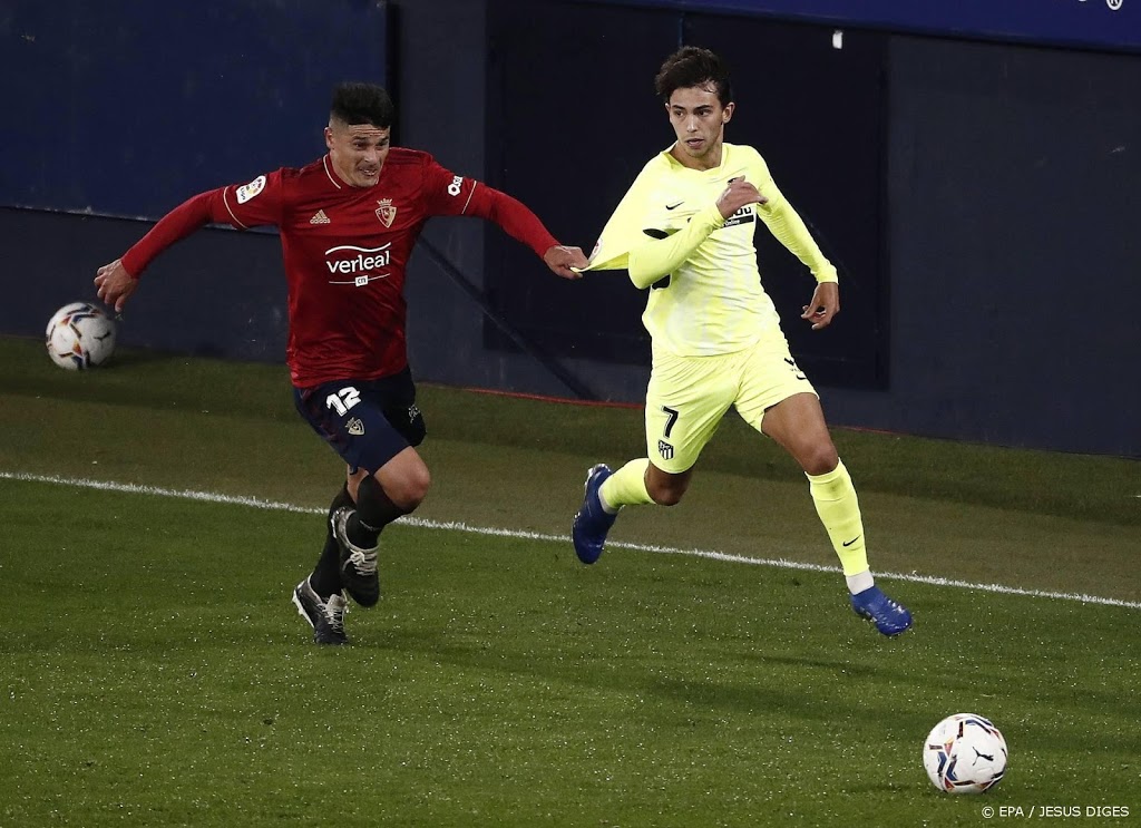 Portugees Félix opnieuw van grote waarde voor Atlético