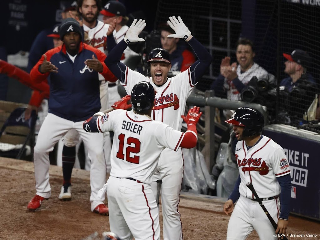 Atlanta Braves één zege verwijderd van eerste titel in 26 jaar