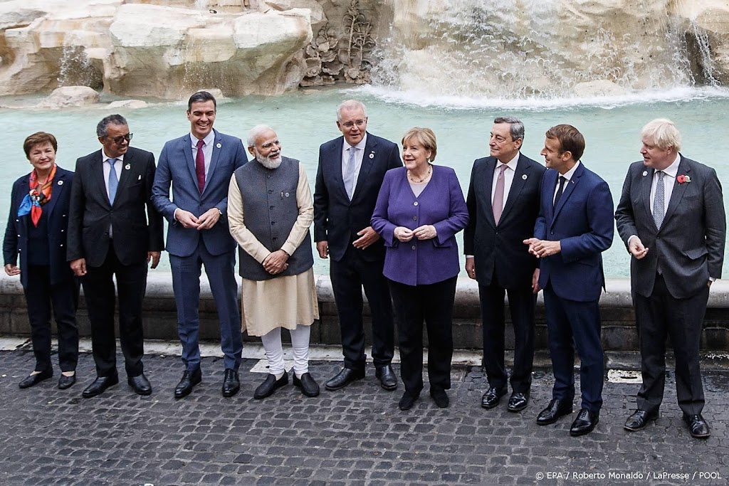 Merkel: klimaatverklaring G20 goed signaal voor top Glasgow